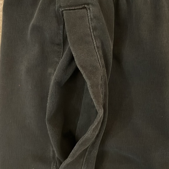 Adidas Baggy Jogger Sweatpants Black Spell Out Trefoil Logo Pockets 2XL XXL - Picture 4 of 14